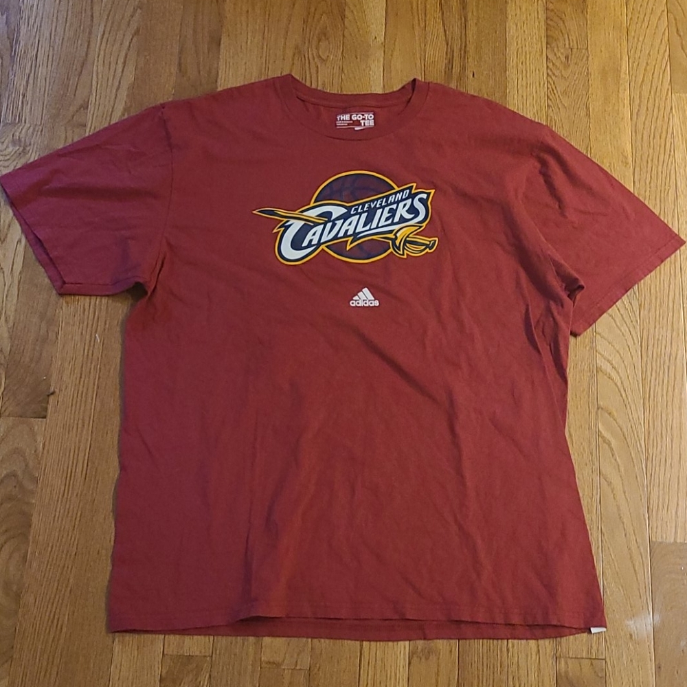 Red Cleveland Cavaliers Tee Shirt